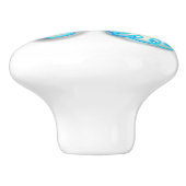 Pastel Regenboog Keramische Knop (Zijkant)