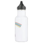 Pastel Regenboog Kinderen RVS Waterfles (Rechts)