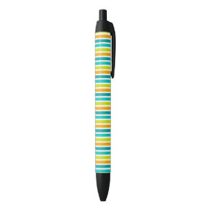 Pastel Regenboog Kleurrijke Sterren Zwarte Sterren Inkt Pen