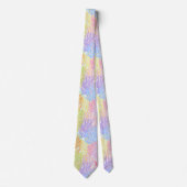 Pastel Regenboog Koraalrif Stropdas (Voorkant)