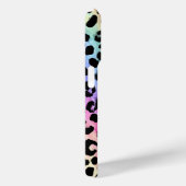 Pastel Regenboog Luipaardprint Monogram Case-Mate iPhone Case (Achterkant / Rechts)