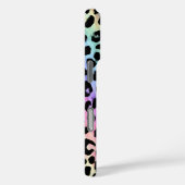 Pastel Regenboog Luipaardprint Monogram Case-Mate iPhone Case (Achterkant / Rechts)