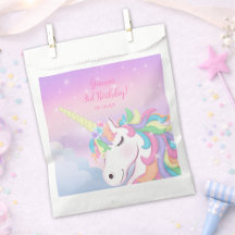 Pastel Regenboog Magische Eenhoorn Wolken