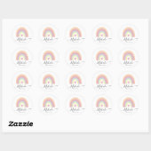  pastel regenboog mahalo sticker (Vel)