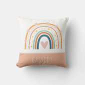 Pastel regenboog meisjes kussen (Voorkant)