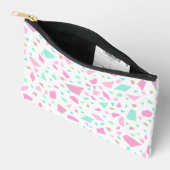 Pastel Regenboog Mozaïek Ritszak Etui (Open)