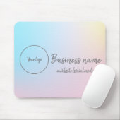 Pastel Regenboog Muismat (Met muis)