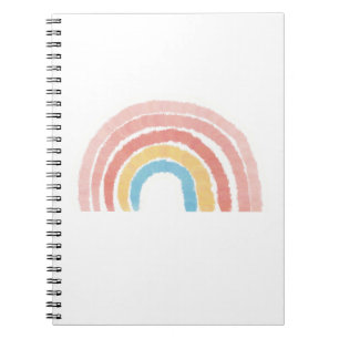 Pastel Regenboog Notitieboek