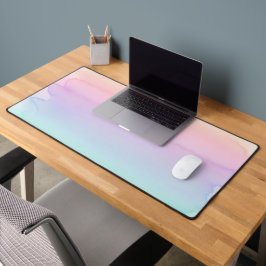 Pastel Regenboog Ombre Watercolor Esthetiek Bureaumat