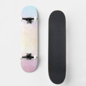Pastel Regenboog Persoonlijk Skateboard (Voorkant)