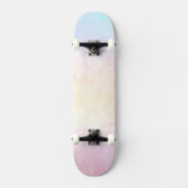 Pastel Regenboog Persoonlijk Skateboard (Voorkant)