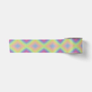 Pastel Regenboog Satijnen Lint