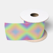Pastel Regenboog Satijnen Lint (Spoel)