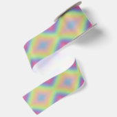 Pastel Regenboog Satijnen Lint (Achterkant)