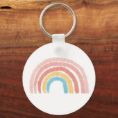 Pastel Regenboog Sleutelhanger (Voorkant)