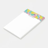 Pastel regenboog spiraal Snoep foto Post-it® Notes (Schuin)