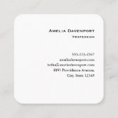 Pastel regenboog spiraal Snoep foto Vierkante Visitekaartje (Achterkant)