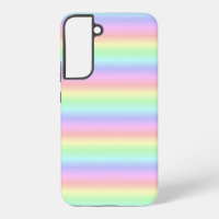 Pastel Regenboog Strepen - patroon