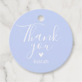 Pastel regenboog strepen terug verjaardag dank u bedankjes labels (Voorkant)