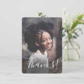 Pastel Regenboog Strepen Volle Foto Bedankt (Staand voorkant)