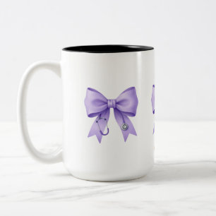 Pastel Regenboog Strikken Collectie Set Tweekleurige Koffiemok