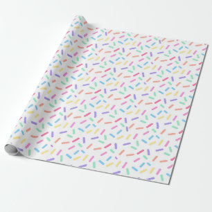 Pastel Regenboog Strooikaasjes Leuk Cadeaupapier