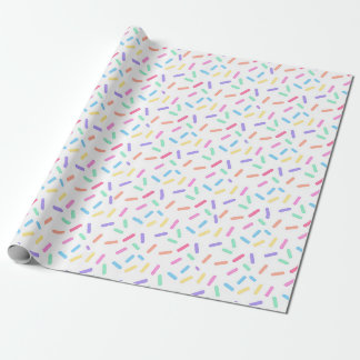 Pastel Regenboog Strooikaasjes Leuk Cadeaupapier