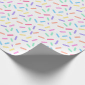 Pastel Regenboog Strooikaasjes Leuk Cadeaupapier (Hoek)