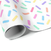 Pastel Regenboog Strooikaasjes Leuk Cadeaupapier (Rol Hoek)