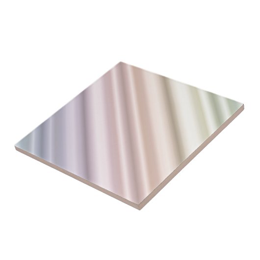 Pastel Regenboog Tegeltje (Zijkant)