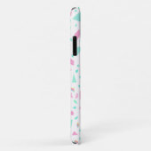Pastel Regenboog Terrazzo Hoesje (Achterkant/rechts)