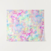 Pastel Regenboog Tie Dye Fotografie Achtergrond Wandkleed (Voorkant (horizontaal))