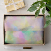 Pastel Regenboog Tissuepapier (Geschenk)