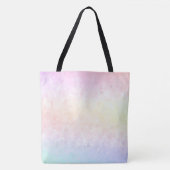Pastel Regenboog Tote Bag (Voorkant)