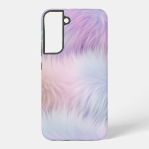 Pastel Regenboog Vacht Samsung Galaxy Hoesje