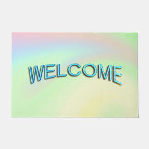Pastel Regenboog van Kleur Deurmat