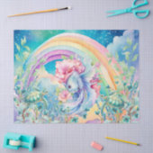 Pastel Regenboog Vis & Zee Schildpadden Decoupage Tissuepapier (Craft)