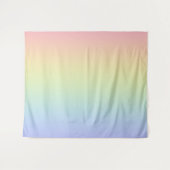 Pastel Regenboog Wandkleed (Voorkant (horizontaal))