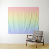 Pastel Regenboog Wandkleed (In Situ (horizontaal))