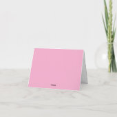 Pastel Regenboog Waterverf Harten Kaart (Achterkant)