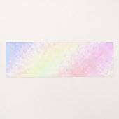 Pastel Regenboog Yogamat (Achterkant (horizontaal))