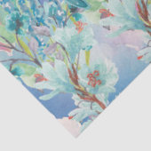 Pastel Regenboog & Zee Schildpad Decoupage Tissuepapier (Detail)