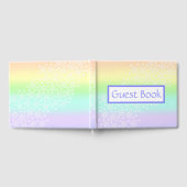 Pastel regenboogcirkels gastenboek (Volledig)