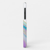 *~* Pastel regenbooggewas - Glitter Veins Goud Case-Mate iPhone Case (Achterkant/links)