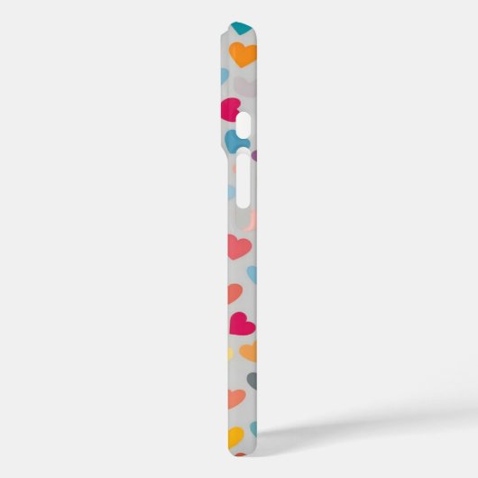 Pastel regenboogharten Case-Mate iPhone case (Achterkant / Links)