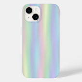 Pastel regenboogholografisch | Aangepaste telefoon Case-Mate iPhone Case (Achterkant)