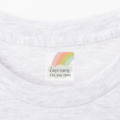 Pastel RegenboogKinderen Labels (Aangebracht)