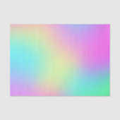 Pastel regenboogkleuren Abstract vervagen gradiënt Tissuepapier (Voorkant)