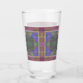 Pastel regenboogkleurig geometrisch glas (Achterkant)