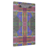 Pastel regenboogkleurig geometrisch klembord (Rechts)